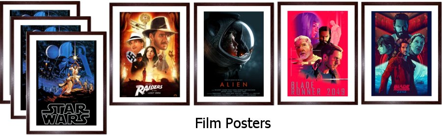 Film Posters Framed Prints
